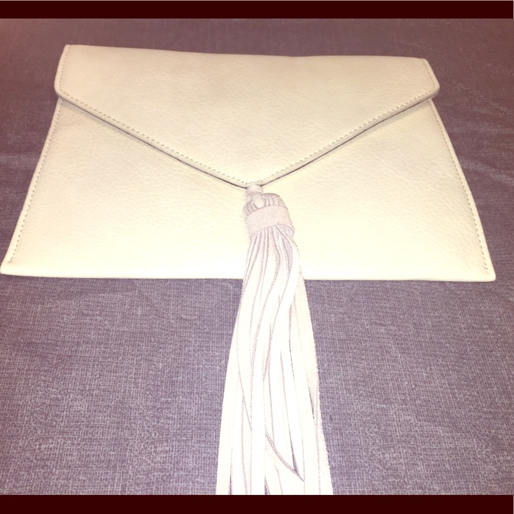 Street Level’s Faux Leather Envelope Clutch